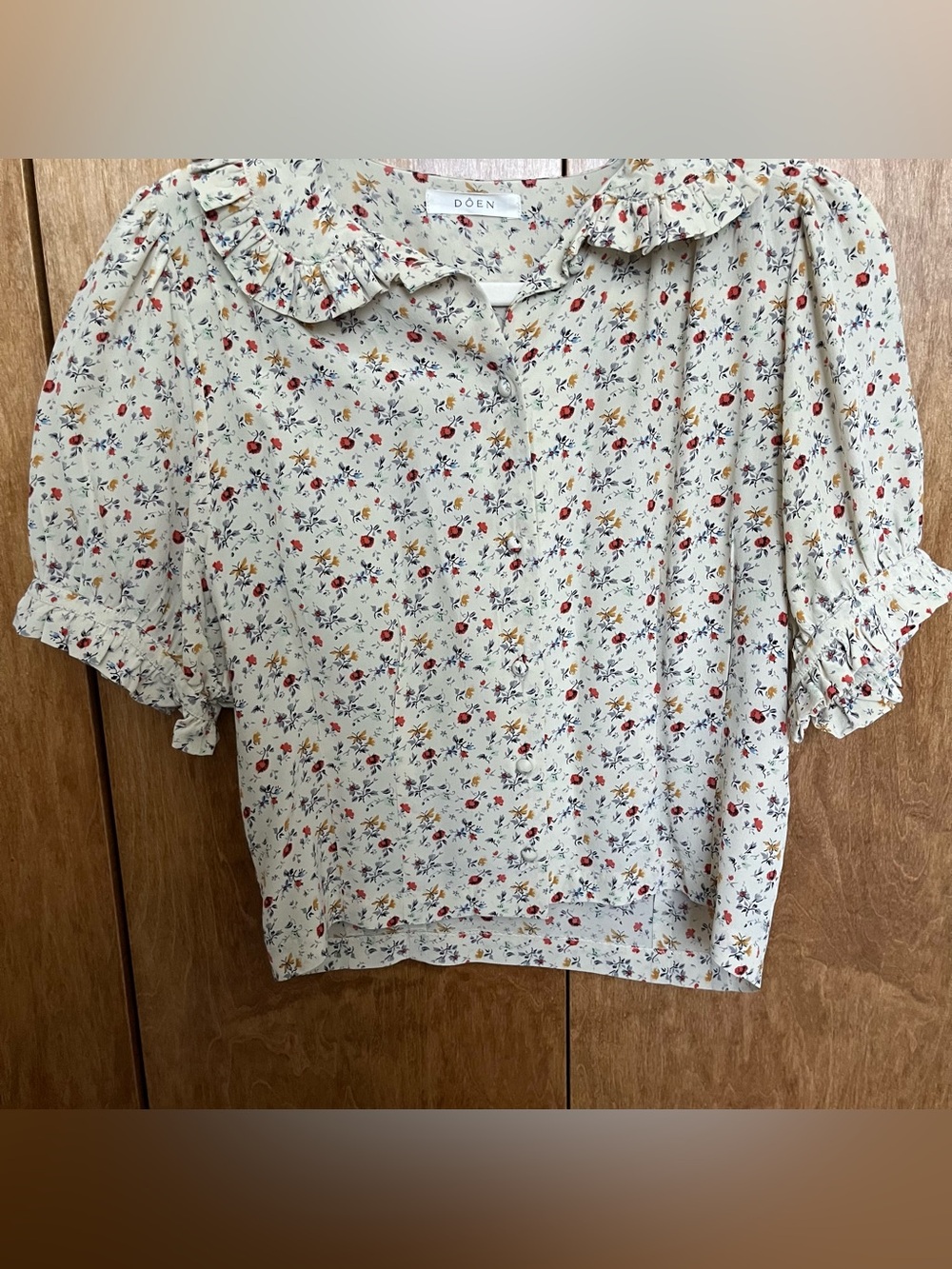 DÔEN Blythe Top in Papillon RARE Xs